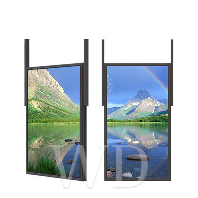 양측 사이드 85 밀리미터 1080P LCD 광고 화면, 디지털 광고 표시 화면
