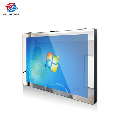옥외 방수 반 냉각 광고물 팬을 위한 비 접촉 거울 LCD 스크린