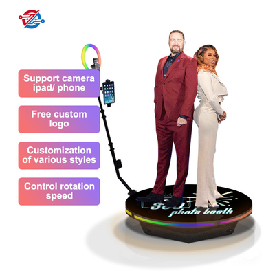 전화 앱 360 포토 부스 플랫폼 자동 관계 홍보 회전 스피너