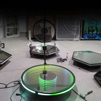 회전한 무선제어 360은 환형 광원 RGB로 부스 115 센티미터를 사진을 찍습니다