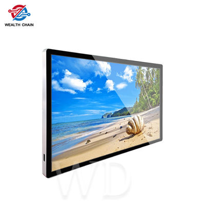 광고를 위한 350 Cd/M2 55 인치 벽 말 탄 디지털 신호, LCD 스크린