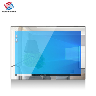 벽걸이 30% / 50% 투과율 거울 옥외 LCD 디지털 사이 니지 스마트 TV